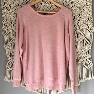 Buffalo David Gitton Buttery Pink Light-Weight Sweater